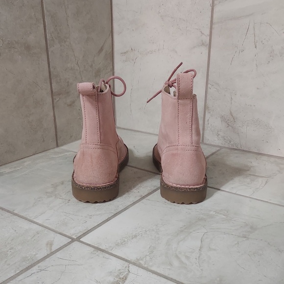 Birkenstock Bryson pink suede combat boot size 36 - Picture 2 of 6